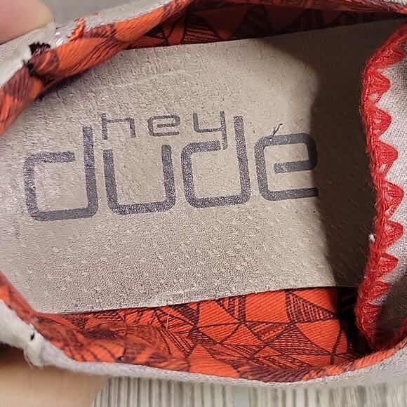 Hey Dude Wendy Fawn Inca Grey Loafers Womens Size 6 - Picture 11 of 12